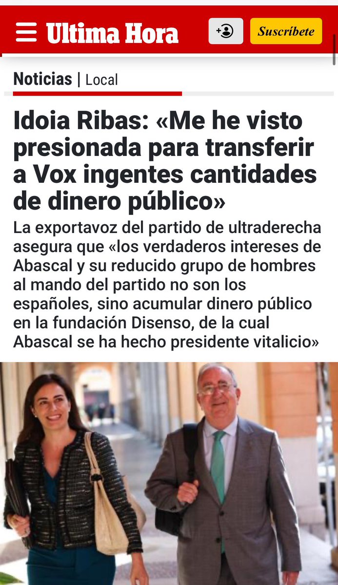 La ultraderecha es corrupción #StopVox