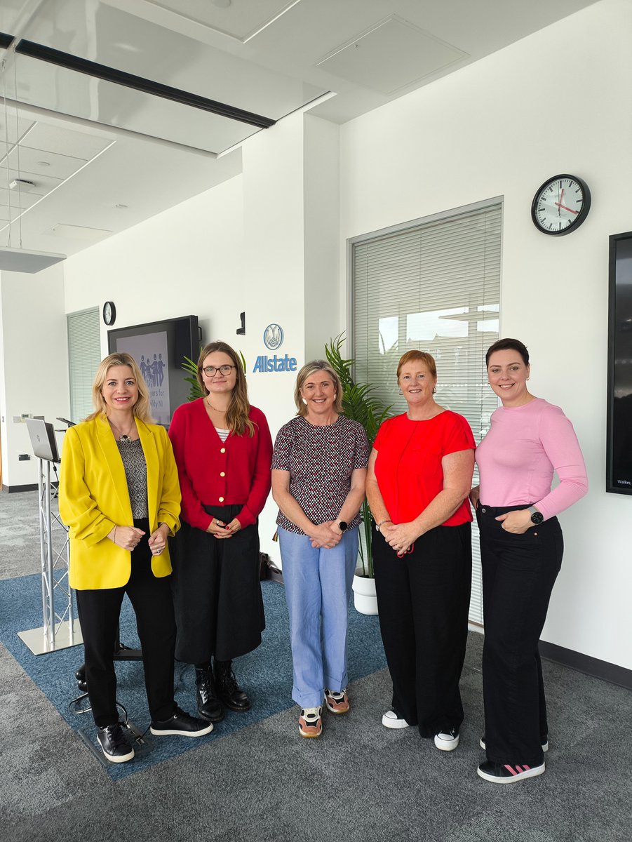 Diversity_Mark's tweet photo. EDI Leaders Forum – Supporting Staff Wellbeing &amp; Neurodivergence at Work
Allstate recently hosted the latest EDI Leaders Forum delivered in partnership with BITC NI, bringing together organisations and partners to share insights on creating more inclusive, supportive workplaces. https://t.co/7k3czKc9Gc