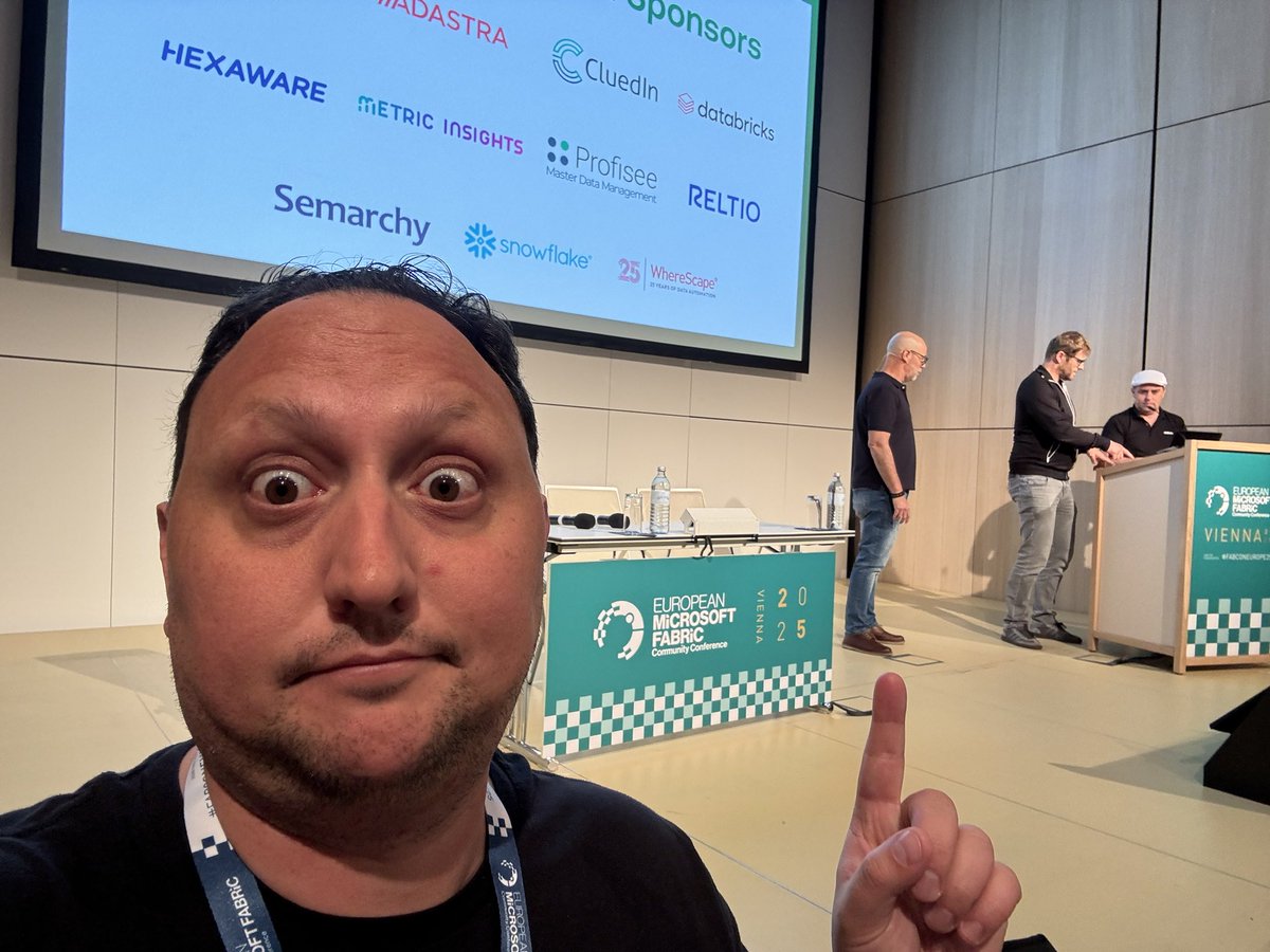 rostanker's tweet image. Heading Back Home After a Wonderful Week!
Just wrapped up an incredible week at the Microsoft Fabric Conference Europe Vienna.
See you in Bacelona European Fabric friends
#MicrosoftFabric #DataCommunity #mvpbuzz #powerplatform #microsoft #fabconEurop