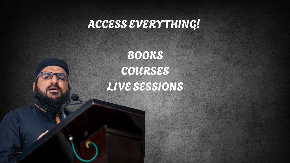 IsmailKamdar's tweet image. Moving forward, I will be focusing entirely on Islamic Self Help, growing this website to new levels. 

What will change: 

1. Weekly articles and videos

2. Bi-weekly live sessions

3. Five exclusive ebooks currently in production 

4. Tafsir Intensive launching in 2026

To…