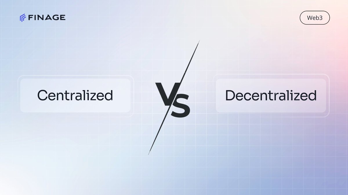 finageltd's tweet image. Centralized or decentralized, the debate isn’t just tech, it’s about trust, speed &amp;amp; scale. Which data wins for traders?

👉 Full blog: finage.co.uk/blog/centraliz…

#DataInfrastructure #FinTechInnovation #TradingTools #CentralizedVsDecentralized