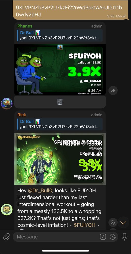 3.9x  profit from my call

TRACKER>>    $FUIYOH

9XLVPNZb3vP2U7kzFi22nWd3oktAAnJDJ11b6wdy2pHJ