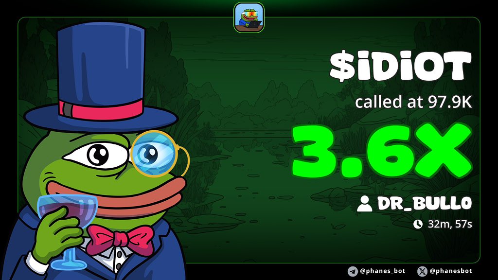 3.6x  profit from my call

TRACKER>>    $IDIOT

GcPf1ZsZHvnjauhXoFvGMmc2gM73aJ63AYxYC6JAQVoG