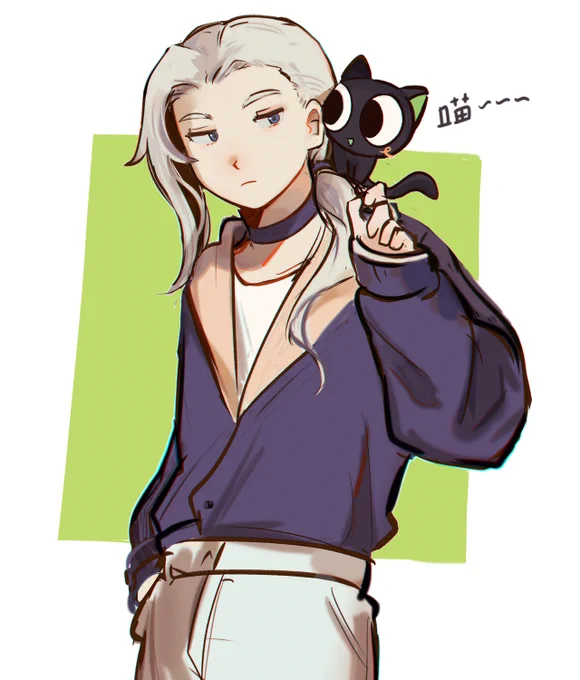 luye and xiaohei :'3 #罗小黑战记 #罗小黑战记2