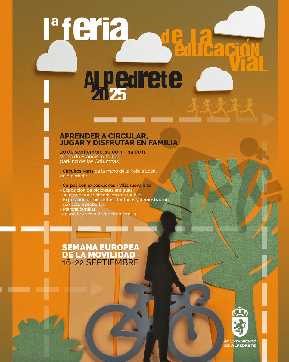 🚨Alpedrete celebra la Semana de la Movilidad con circuito de karts, marchas familiares y exposición de bicicletas

El 20 de septiembre el Ayuntamiento de Alpedrete ha organizado una jornada dedicada a la concienciación vial dentro de la Semana de la Movilidad que se celebra del