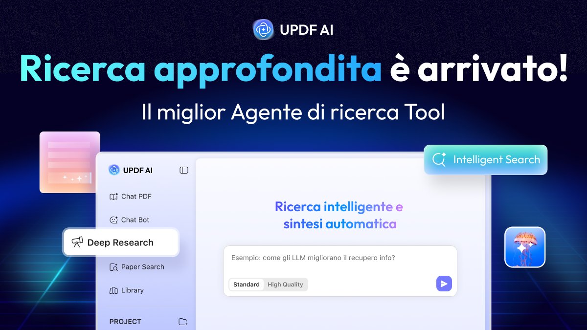 updfinit's tweet image. 🚀 UPDF Web AI – Deep Research! Analizza PDF in profondità, genera recensioni strutturate e traccia tutte le citazioni. Scopri di più 👉 ai.updf.com/it/deep-resear…
#UPDF #DeepResearch #WebAI #PDF #AI #RicercaAccademica