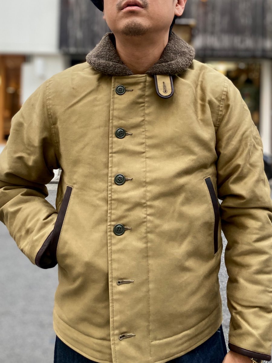 DryBones_Nagoya's tweet image. 本日販売スタートしましたので、お早めに。

・N-1 Leather Combination Jacket
size：36、38、40、42

#n1jacket #deckjacket #usnavy #rockabilly #1950s #50s #vintage #amekaji  #n1ジャケット #デッキジャケット #ミリタリー #usネイビー #ロカビリー #1950年代 #ヴィンテージ #アメカジ