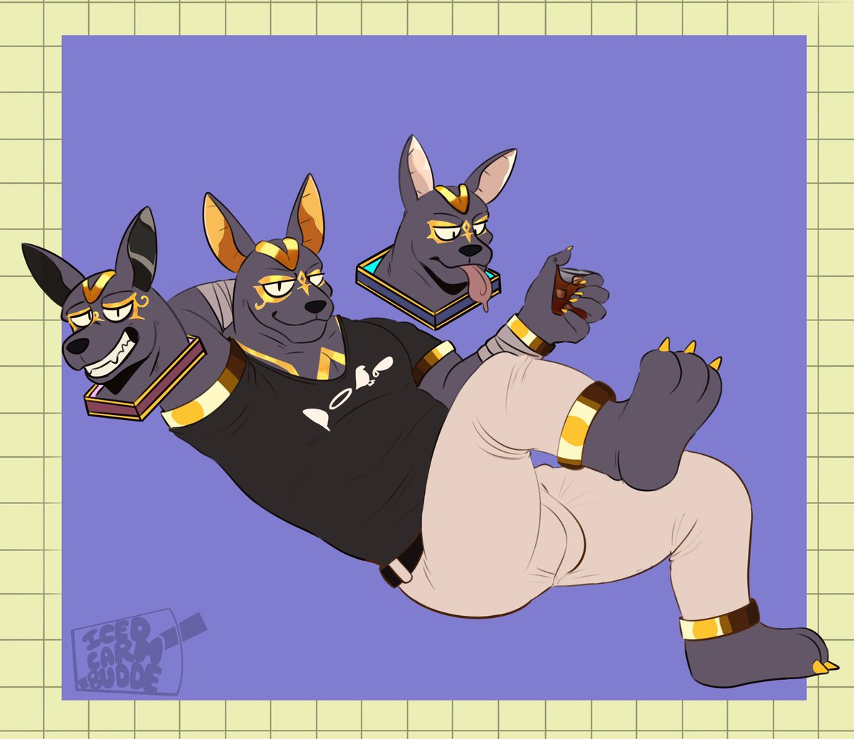 Posting this here before I forget, I love magma rendering #xxlwolfia