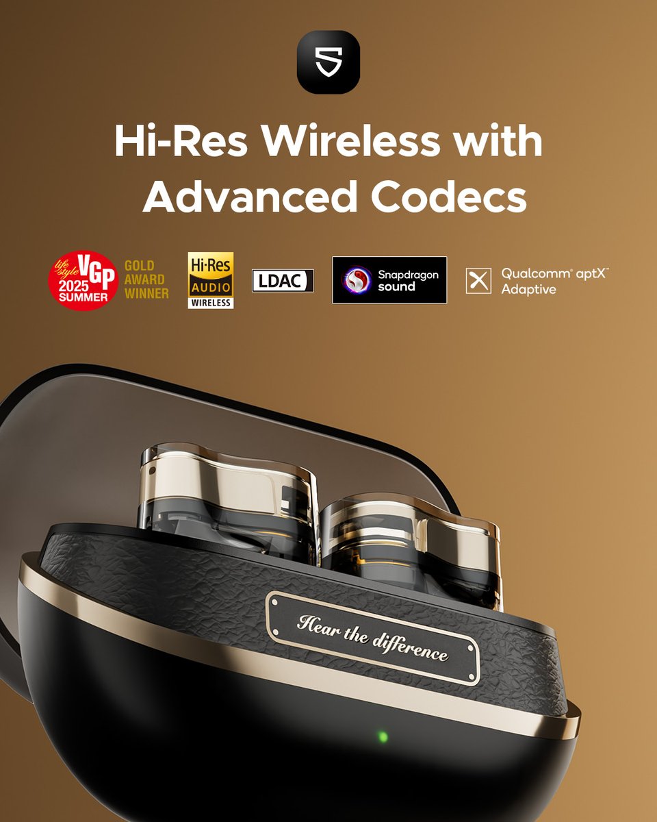 SOUNDPEATS's tweet image. 🎧 Day 1 LIVE: SOUNDPEATS H3
15 years of acoustic mastery = our best sound ever.
Hi-Res | LDAC | aptX Lossless | Snapdragon Sound
⏳ Limited stock — don’t wait!
👉 geni.us/h3earbuds

#SOUNDPEATS #H3 #HiResAudio #WirelessEarbuds #PremiumSound