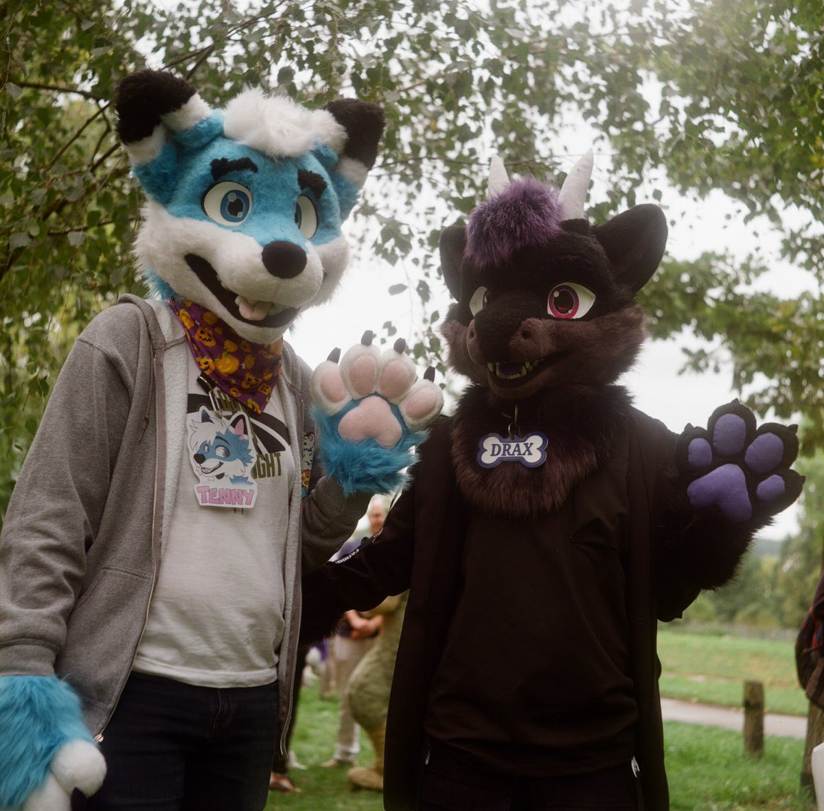 Hello weekend, we’re already waiting for you.  
Happy #fursuitfriday 
🐉 Drax :3 
📷 Čudla (Tg) 
#furry #fursuit