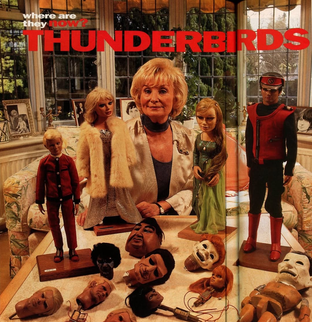 On this day in 1995 - The Toys And Dolls Auction at Phillips in Bayswater includes collections belonging to Sylvia Anderson, Mary Turner and John Read. Lady Penelope is sold for £34,500 to a buyer in Glasgow with Captain Scarlet fetching £20,700, Joe 90 £10,350 and Marina £11,500