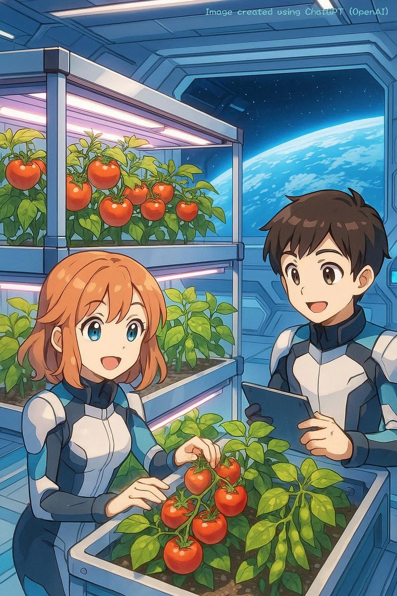 UTokyo_Yamori's tweet image. LEDs shed light on efficient tomato cultivation in a plant factory, via @EurekAlert! @UTokyo_News_en eurekalert.org/news-releases/…

Future farming—from cities to space—is now closer than ever..
#LEDfarming #FoodSecurity  #UrbanAgriculture #SpaceFarming