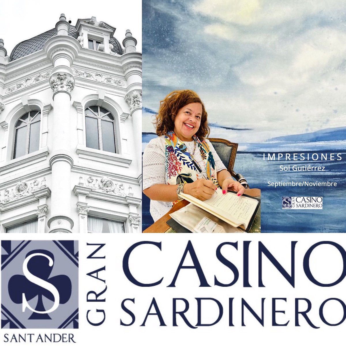 Hoy queremos dar la bienvenida a la pintora #solgutierrez e invitarte a disfrutar de su exposición en la inauguración esta tarde a partir de las 19:30h de su exposición, #Impresiones en nuestro espacio expositivo. Primera exposición en solitario de una mujer llena de sensibilidad