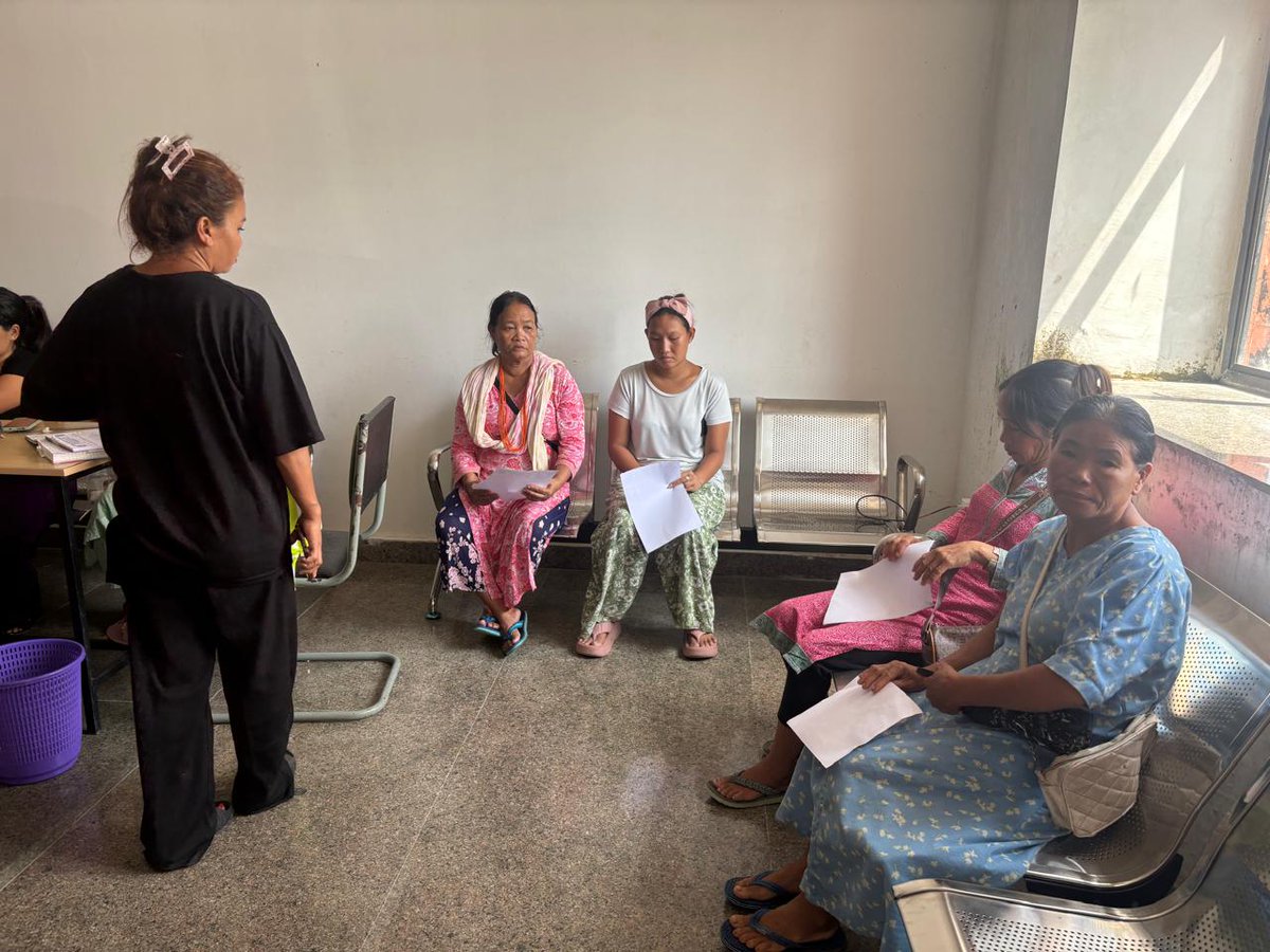EbsbAp's tweet photo. Day 2 Health Check-up with safe working conditions and dignity for sanitation workers at
@NitArunachal @SwachhBharatGov, @SwachhBharat, @MoHUA_India, @MoJSDDWS, @EBSB_Edumin, 
@EduMinofIndia
#SHS2025 #SwachhataHiSeva2025 #Swachhotsav #EBSB https://t.co/ici6TUODm3