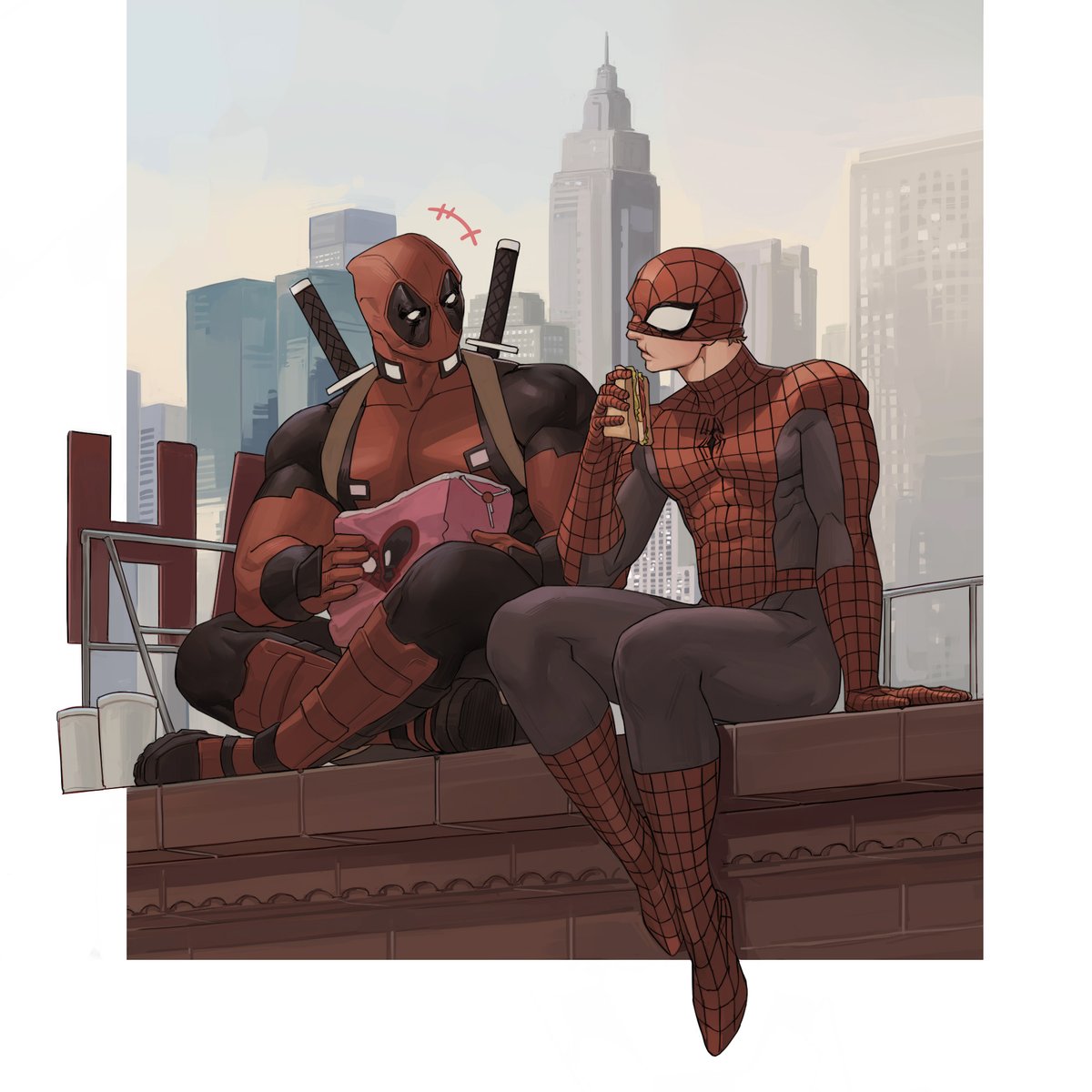 IFeelStarfish's tweet photo. 午后时光
#spideypool https://t.co/PxiyjVLMEd
