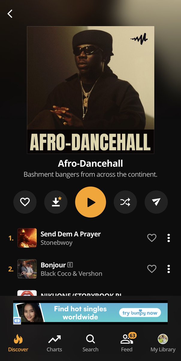 ORIGINATOR OF AFRO-DANCEHALL ✊