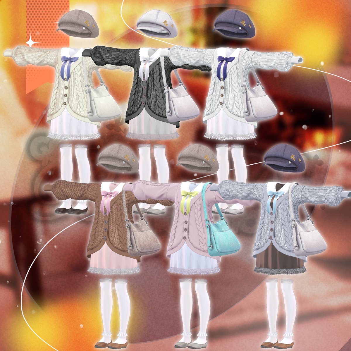 🌿商品発売のお知らせ🌿

お待たせしました！
【コジーブレイドハーモニー-Cozy_Braid_Harmony-】  
発売しました✨

stemscollection.booth.pm/items/7432790

set 　¥3500→¥3000
単品  ¥1500→¥1200
となっております！
記念セールで9/28 23:59(JST)まで!
 #STEMsCOLLECTION #VRChat #booth #booth_pm