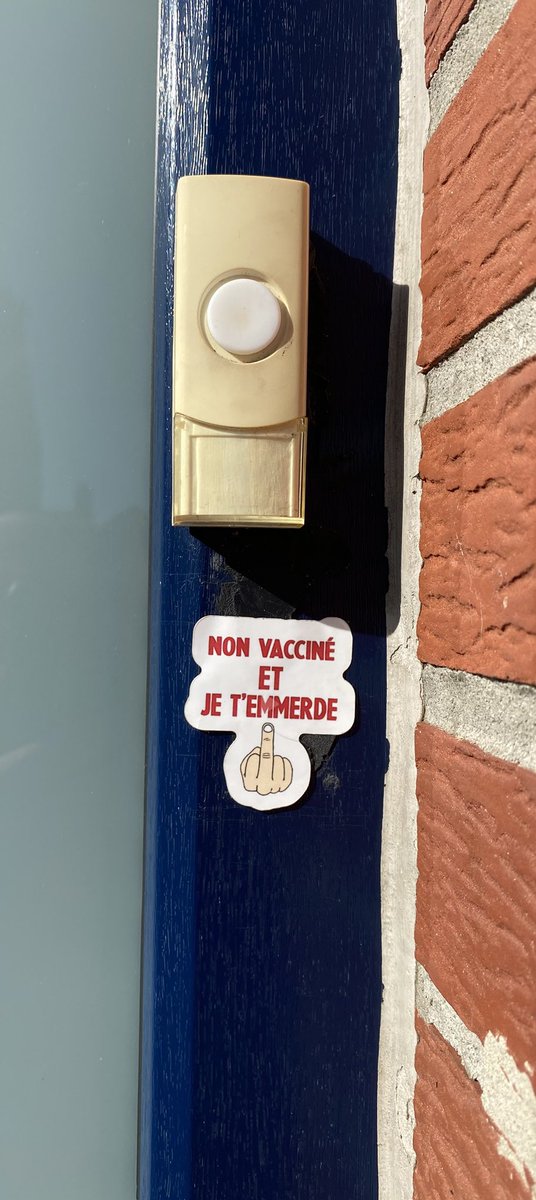 Plus aucun vax ne franchit le seuil de ma porte 👌
