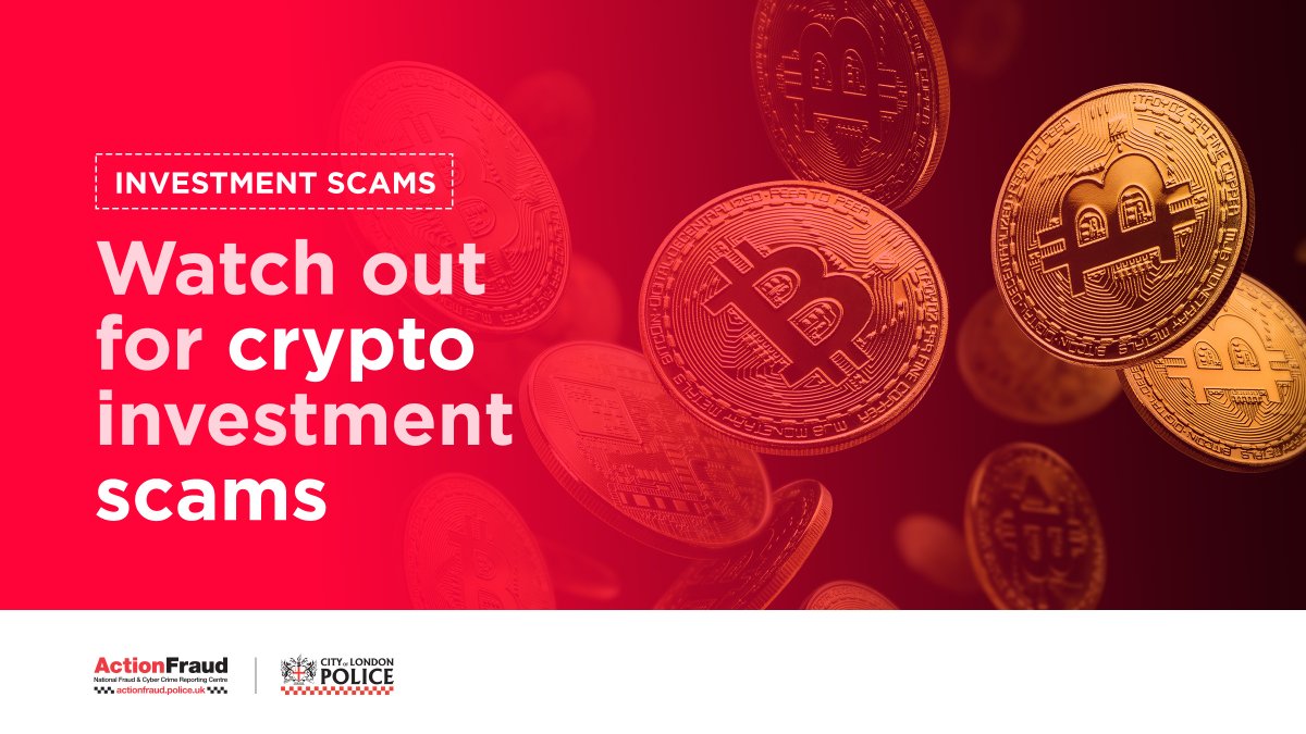 🚨 Beware of cryptocurrency scams.

ℹ️Firms offering crypto products in the UK must:

✅ Be registered with the Financial Conduct Authority.

✅ Have permission to promote crypto products.

Find out how crypto investment scams work, how to avoid them and what to do if you’re