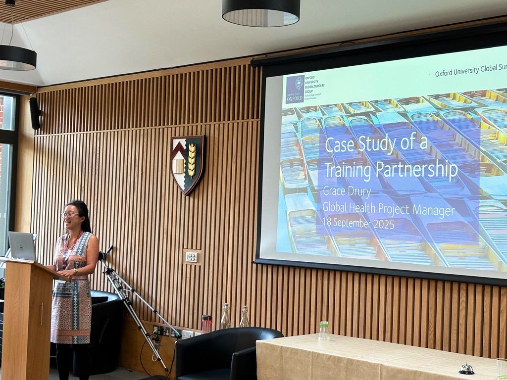 👣 Grace Drury <a href="/grace2095uk/">Grace Drury</a> brings us an example of effective partnerships in the field of clubfoot training 🌍

<a href="/NDSurgicalSci/">Nuffield Department of Surgical Sciences</a> <a href="/Ox_wrh/">Nuffield Dept of Women's & Reproductive Health</a> <a href="/NDCNOxford/">Nuffield Department of Clinical Neurosciences</a> <a href="/ndorms/">NDORMS</a> #globalsurgery