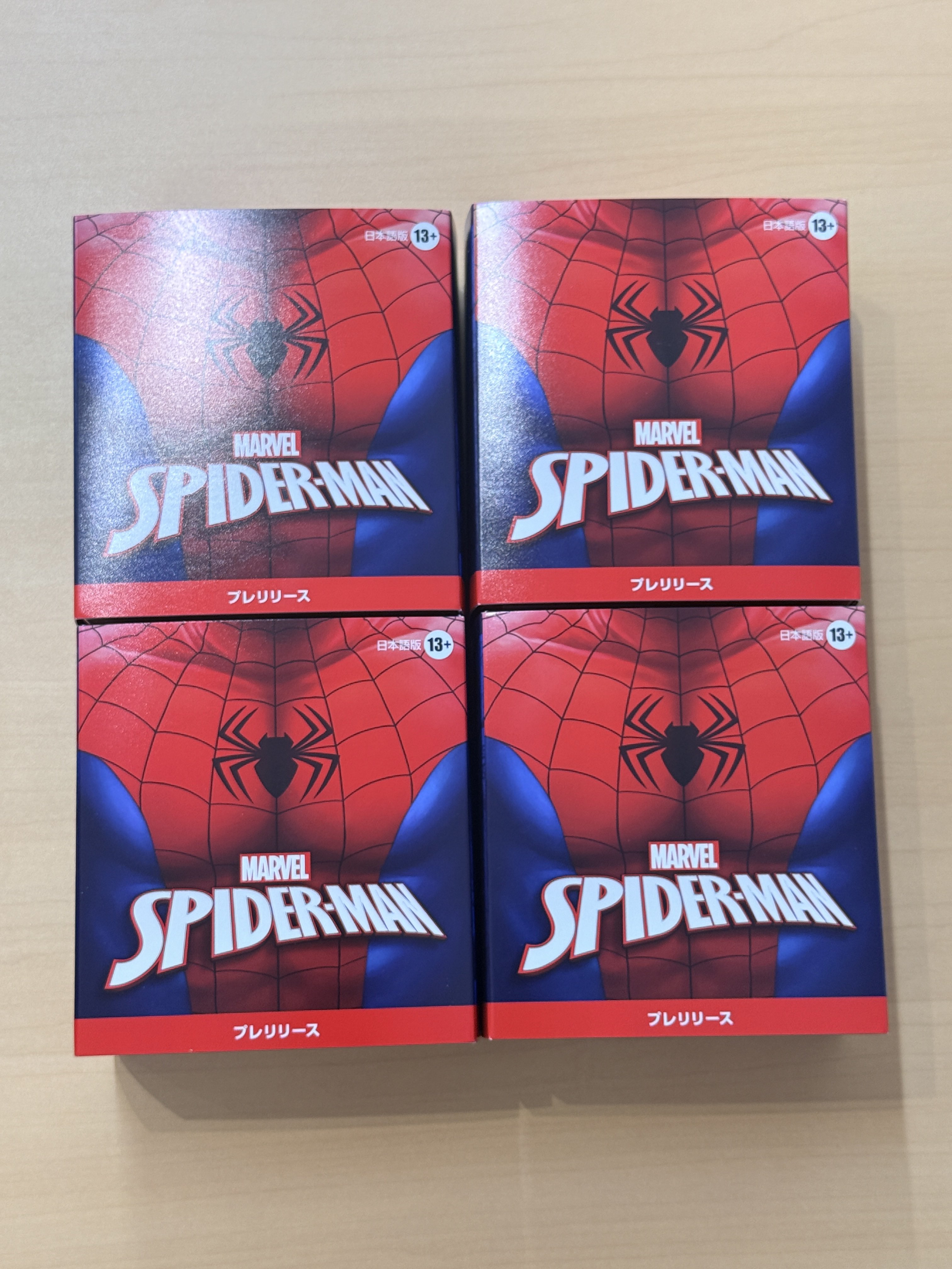 【MTG 】スパイダーマンプレリリースキット3個【新品未開封】 9/19㈮～21『マジック：ザ・ギャザリング | マーベル
