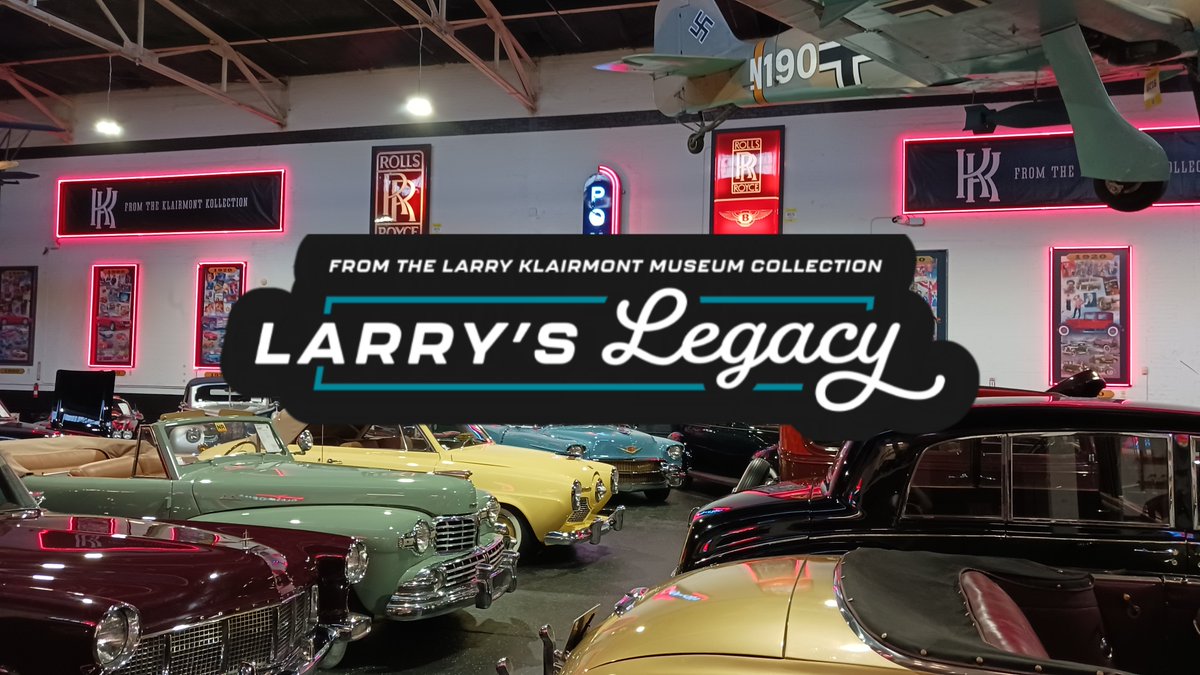CountessGregula's tweet photo. Larry's Legacy 2025 at Klairmont Kollections Automotive Museum. Happening September 19-21, 2025.

More info: https://t.co/UDQ0FvaR2c

#TeamGregula #MecumAuctions #LarryKlairmont #LarrysLegacy2025 #KlairmontKollectionsAutomotiveMuseum #Chicago #Illinois https://t.co/fKzGYvGFpa
