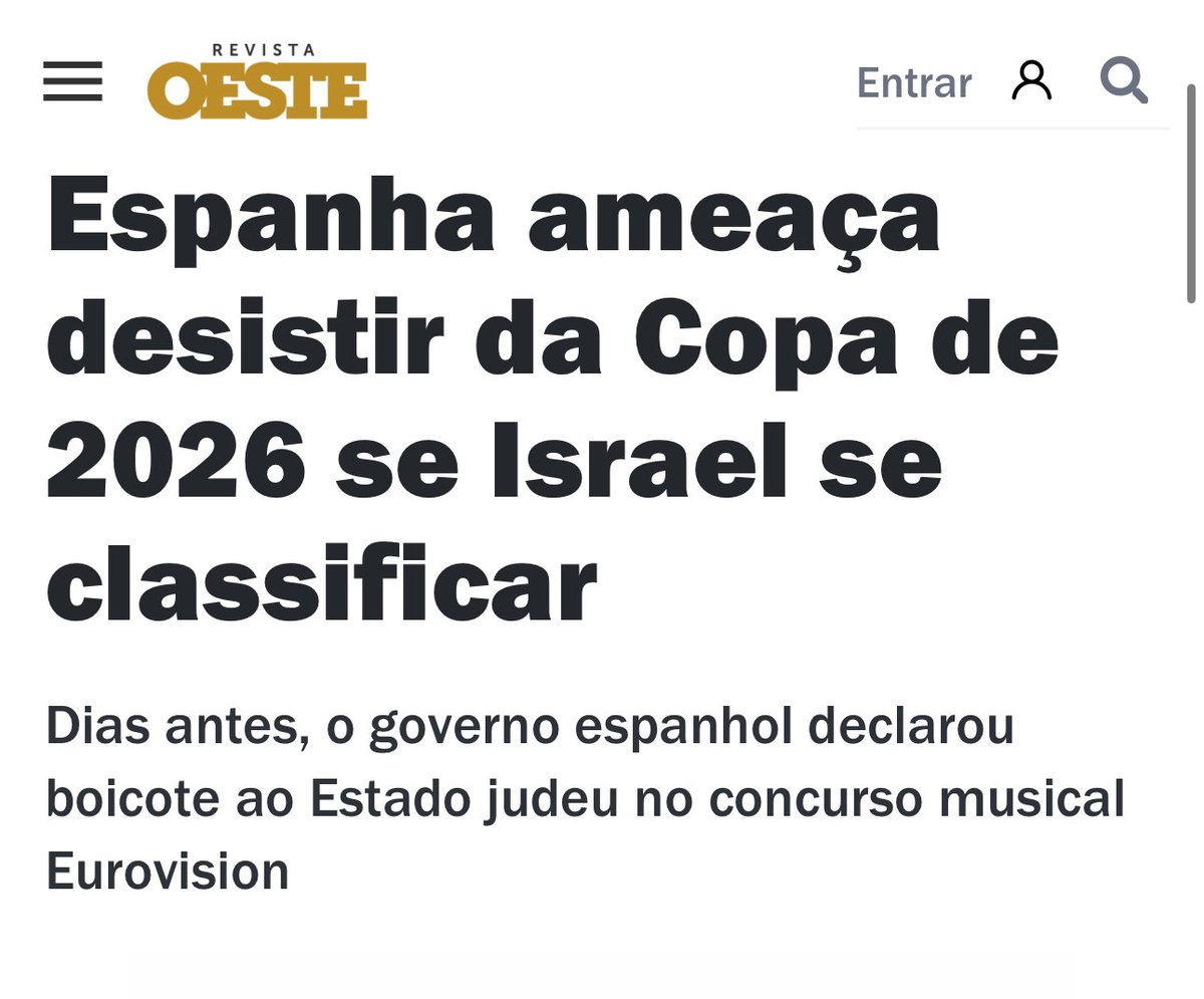 A porta da rua é serventia da casa..

Acho que deviam boicotar também o Waze, os remédios, as tecnologias médicas  que salvam vidas também.

Boicotem os seus telefones e boicotem também todo seus sistemas de segurança.

Que tal Espanha?