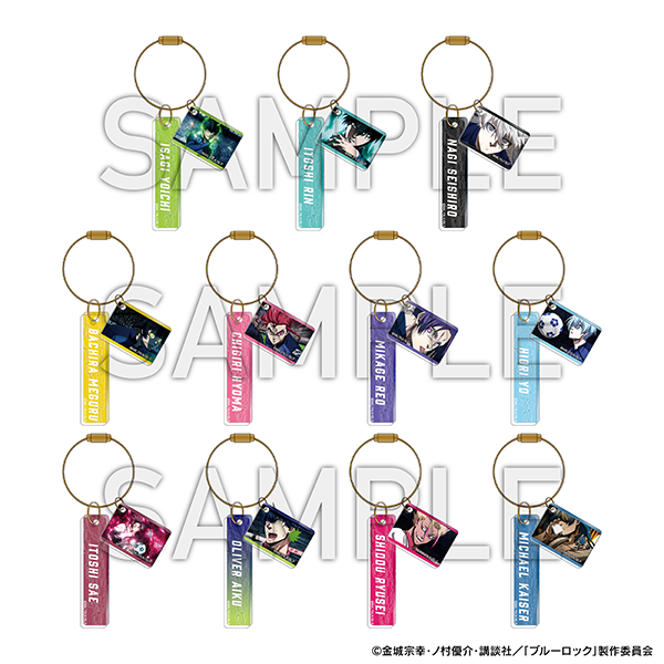 ブルーロック トレーディングネームバッジ ブルーロック展