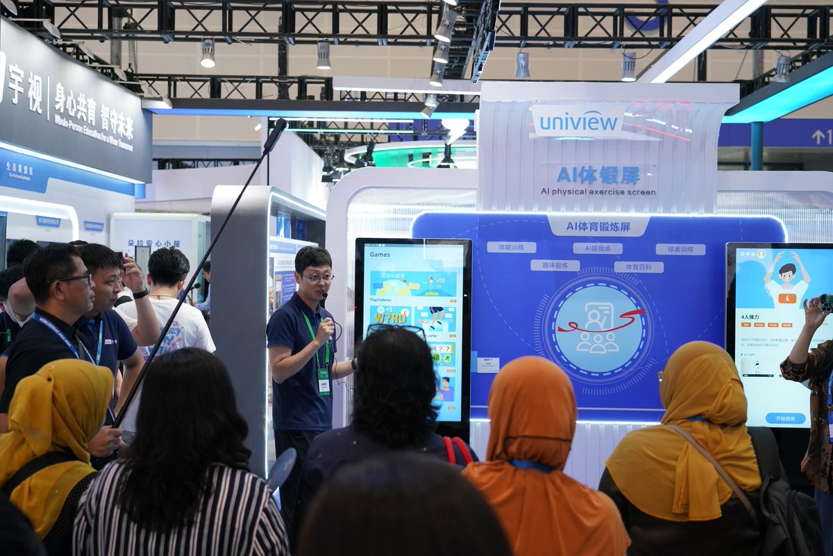UniviewTech's tweet image. 🌟 Uniview Shines at the 11th Asia Educational Equipment Expo, demonstrating how technology drives educational equality and well-being. Join us in shaping the future of education with technology that cares!
#Uniview