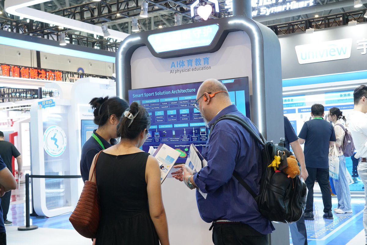 UniviewTech's tweet image. 🌟 Uniview Shines at the 11th Asia Educational Equipment Expo, demonstrating how technology drives educational equality and well-being. Join us in shaping the future of education with technology that cares!
#Uniview