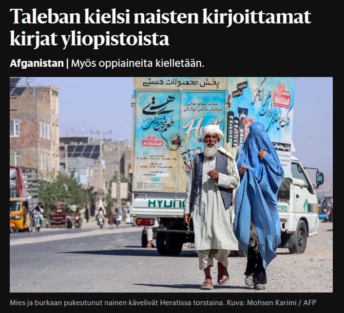 Vasemmistoliitto: 
"Oikeus omaan kieleen ja kulttuuriin on perusoikeus."
-
Vasemmistoliiton mukaan jokaiselle kulttuurille tulee tarjota mahdollisuus toteuttaa itseään myös Suomessa, koska kaikki kulttuurit ovat samanarvoisia?
hs.fi/maailma/art-20…