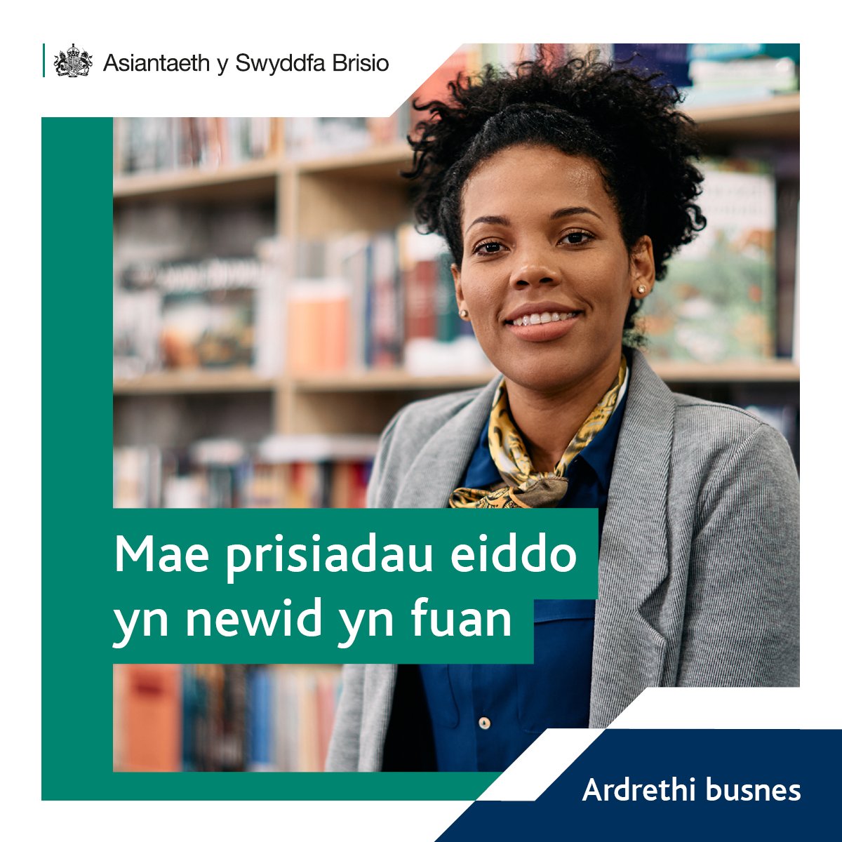 🏪 Oes gennych chi eiddo busnes? 🏭 

Cofrestrwch nawr am gyfrif prisio ardrethi busnes, a darganfyddwch a yw gwerth ardrethol eich eiddo yn newid. Gallai hyn effeithio ar yr ardrethi busnes rydych chi’n eu talu. 

Cofrestrwch heddiw gov.uk/cyfrif-prisio-…