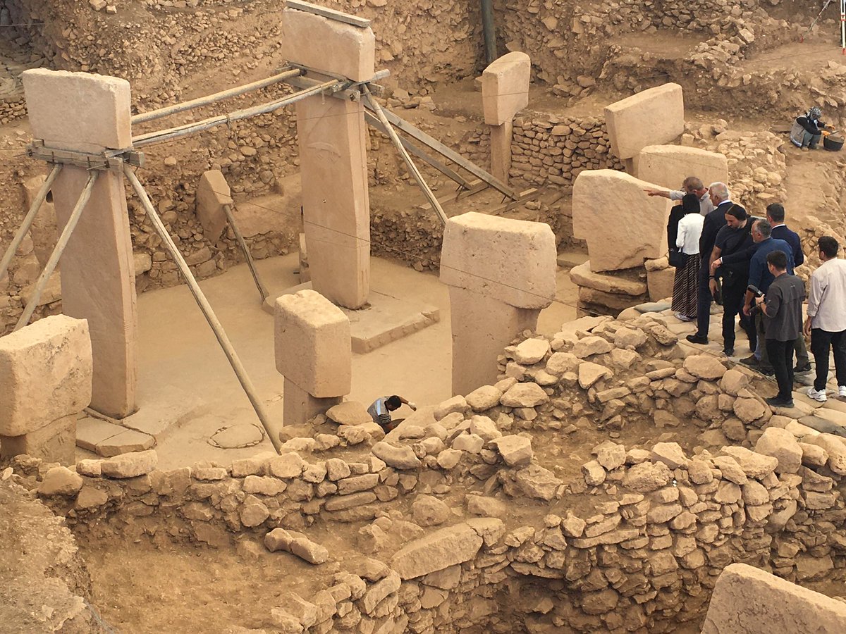 #Göbeklitepe Japonya Altes Prenses Akiko Mikasa, Göbeklitepe'yi ziyaret etti.