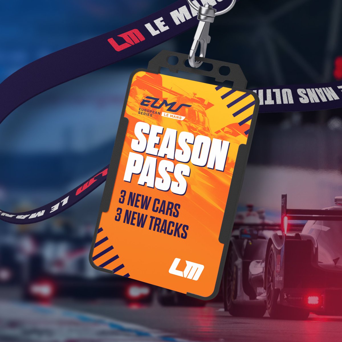 3 cars, 3 tracks, 3 packs!   Save on the new ELMS content with the ELMS Season Pass &amp; download it as soon as soon as it’s released!   Take advantage of even more savings with a limited time 10% launch discount!   ELMS Season Pass on sale 23rd September!  #lemansultimate