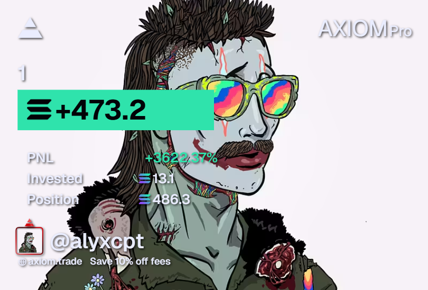 Alyxcpt's tweet photo. That was a huge win.literally #1coin  can change your life. $SOL Trenches are on fire again and market full of good memes. As always i wanna bless some people with something small .Should i give away 4 $sol to 4 diff guys?

$sol #memecoins #giveaway #money #rich #crypto https://t.co/RVkEqq4dd6
