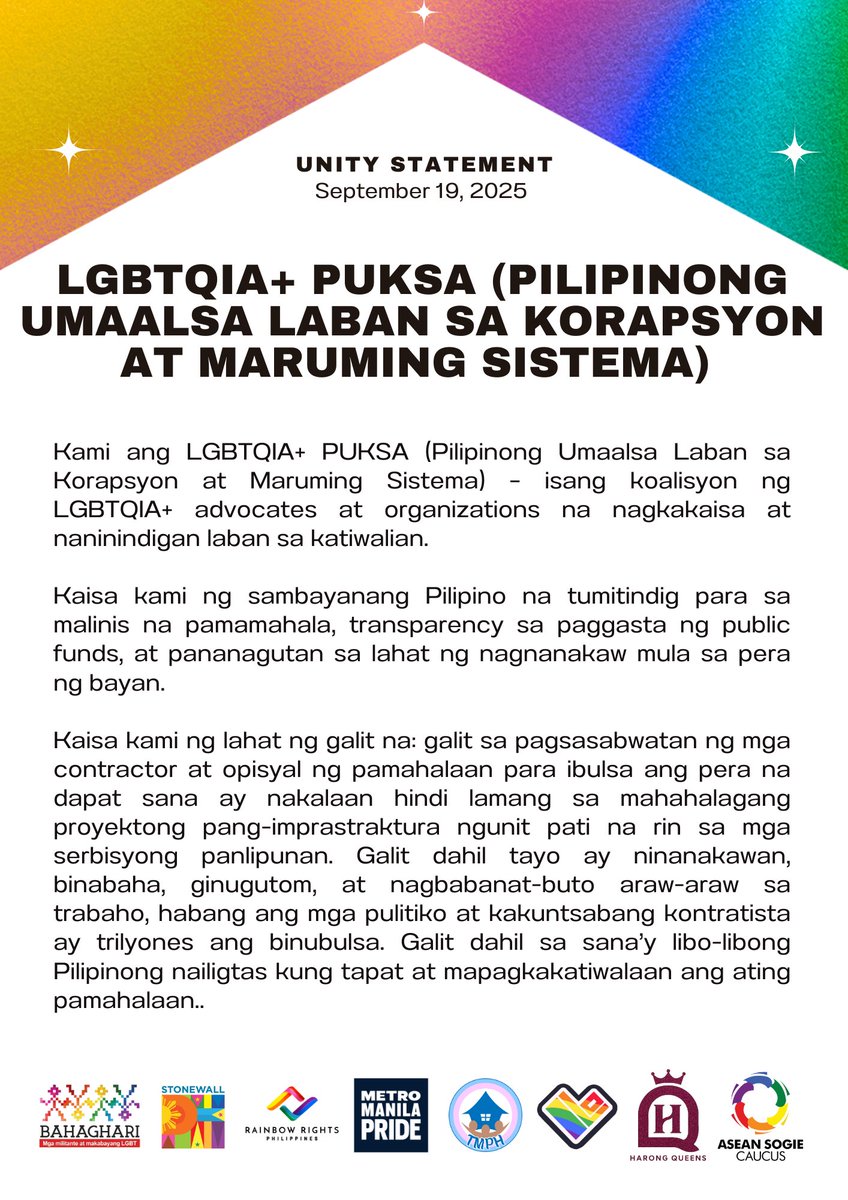 Metro Manila Pride 🏳️‍🌈 tweet media