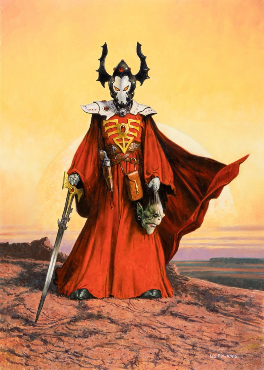 Eldar Warlock by Les Edwards (2019)