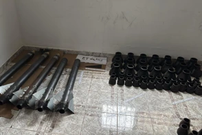 IDFsoldiergirl's tweet image. #IDF &amp;amp; #security forces Fri night in #Ramallah arrested #terrorists who launched a rocket from Kfar Naama last week. Dozens of rockets + 2 rockets ready for launch, + dozens of IEDs &amp;amp; explosives, a lathe &amp;amp; other means for making rockets discovered. #Israel #IDFHeroes #Terrorism