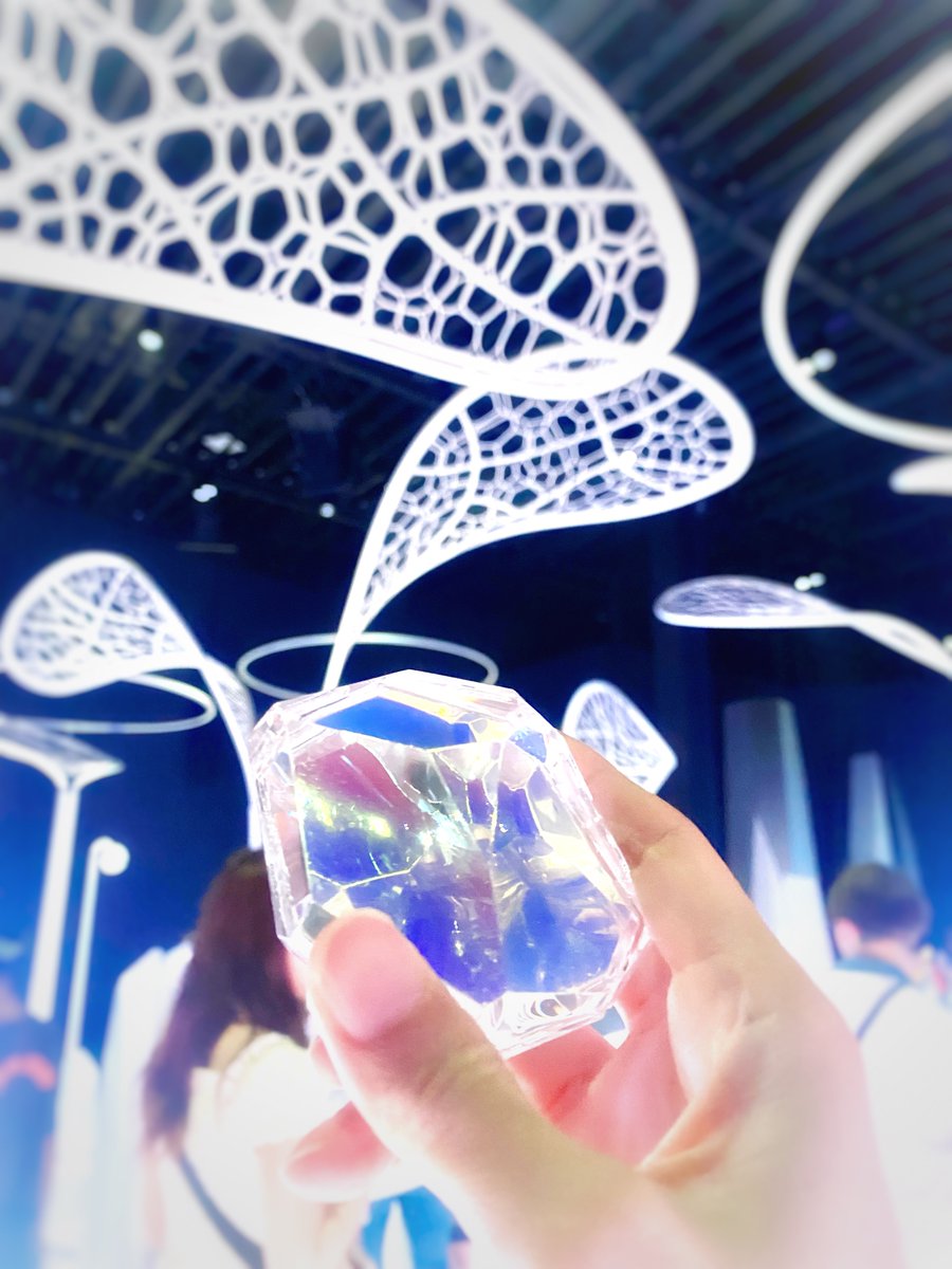 Panasonicパビリオン「ノモの国」の魔法🪄 クリスタルの輝きが最高