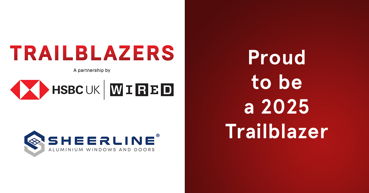We're delighted to reveal Sheerline has been named a 2025 WIRED Trailblazer! 🎉

Huge thanks to WIRED Consulting and HSBC UK for this accolade and recognising what we at Sheerline are striving to achieve.

#Sheerline #SheerlineAluminium #Trailblazer