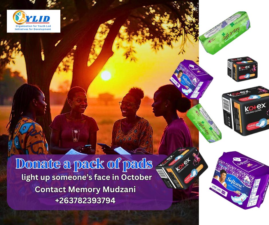 OYLID will donate pads to underprivileged girls in the pink month of October. Join us in giving smiles to these girls by donating a pack of pads.