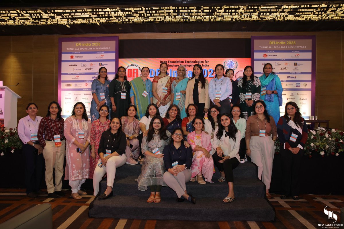 TCEConnect's tweet image. Tata Consulting Engineers (#TCE) participated in the DFI 14th Annual Conference on Deep Foundation Technologies for Infrastructure Development (DFI 2025) held in Surat, Gujarat.

Ms Sushma BV, Deputy General Manager Civil and Geotech Lead, chaired a technical session on the…