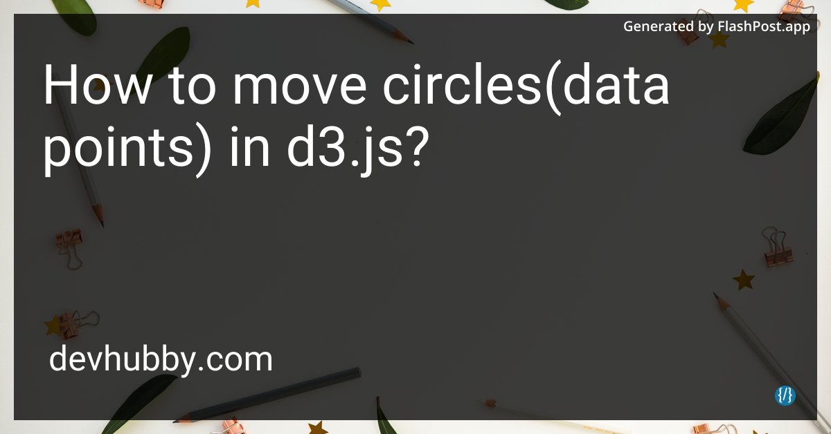 devhubbycom's tweet photo. 🍿 Break out the popcorn: Circle choreography in d3.js is here!

Source: https://t.co/dmtEnaeqPI

#Programming #InfoViz #FrontEnd #CodeSnippet #datapoint #datapoints https://t.co/T20k4jC9PC