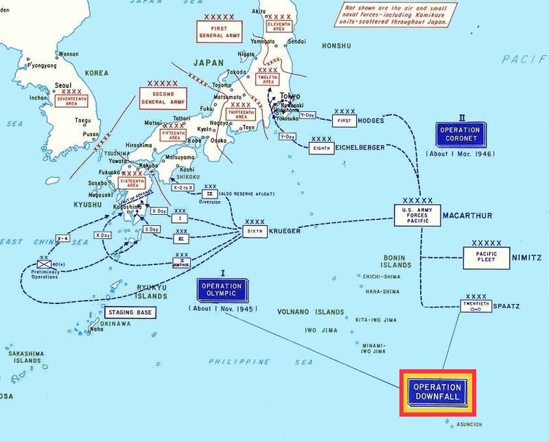 ダウンフォール作戦、継続中………