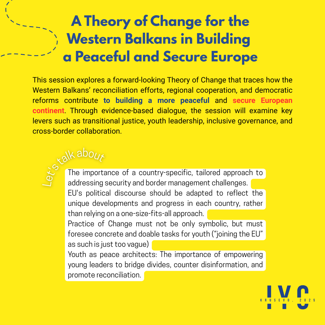 🌍 Youth are hitting the RESET button on EU integration!
🎤 Live from #IYC2025 in Kruševo – bold ideas, inspiring voices &amp; fresh perspectives.
📺 Join the livestream and be part of the change!

#KrusevoConference #EuropeanValues #YouthPower