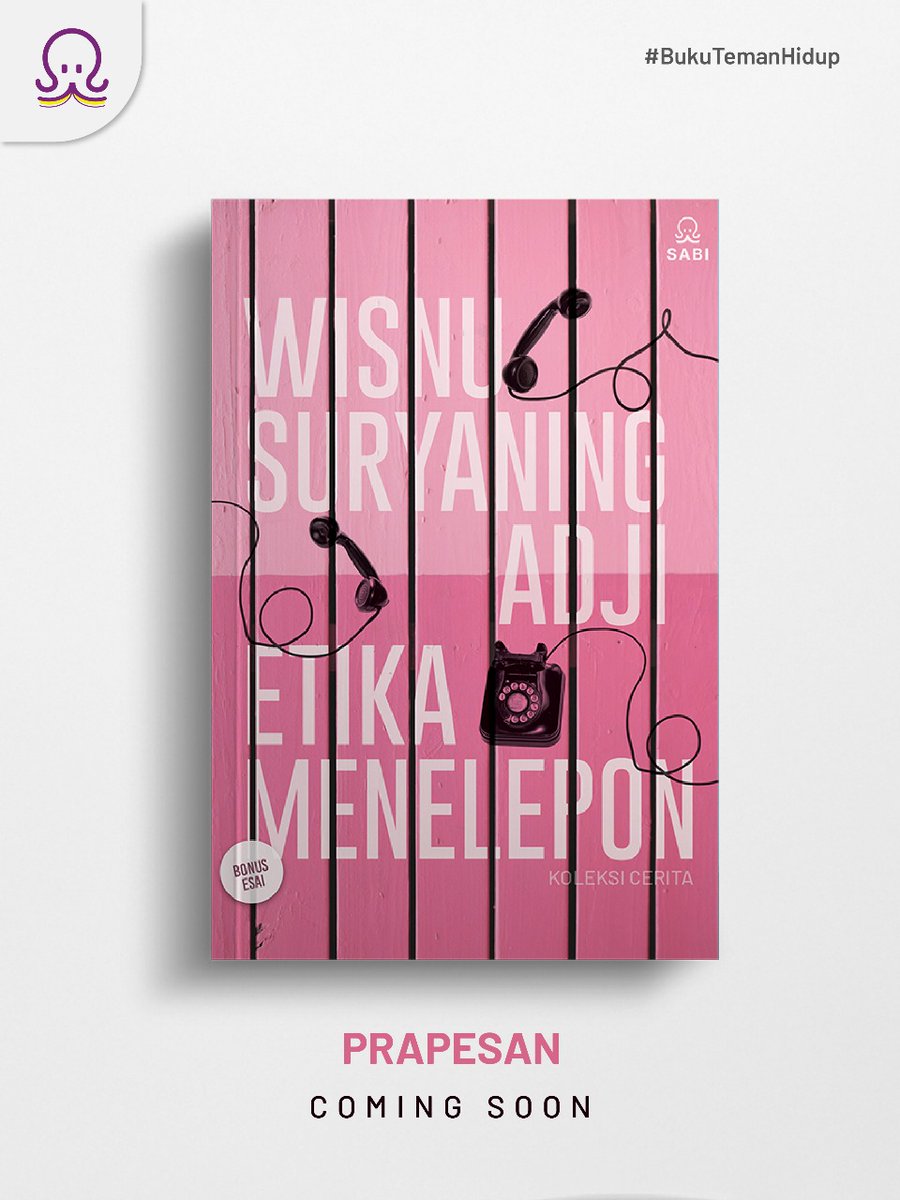 Udah lama pengen punya buku cover pink. Stlh 2.5 tahun akhirnya kesampean. Tungguin PO-nya, ya, kawan2. 🥺🙏💖