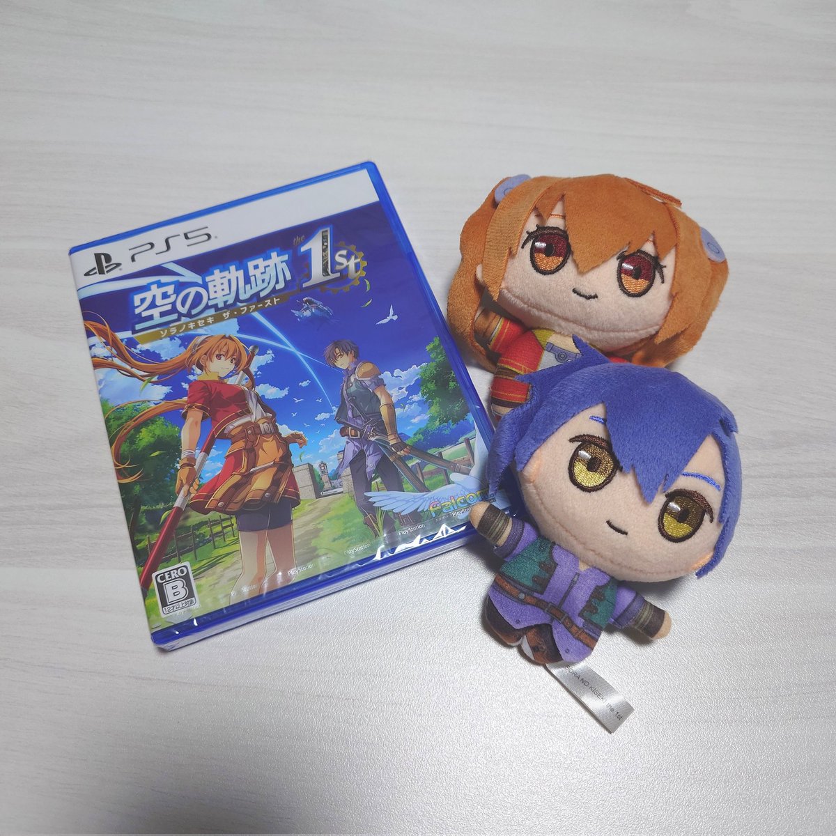 空の軌跡の発売おめでとうございます〜〜！！！！！大好きな作品がリメイクされて遊べることに感謝と感動で胸がいっぱいです…！大切にプレイさせていただきます✨
#空の軌跡