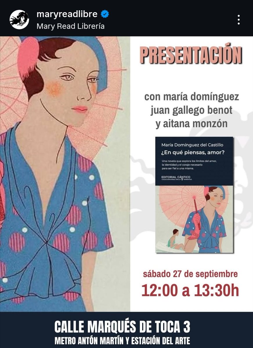 María Domínguez del Castillo tweet media