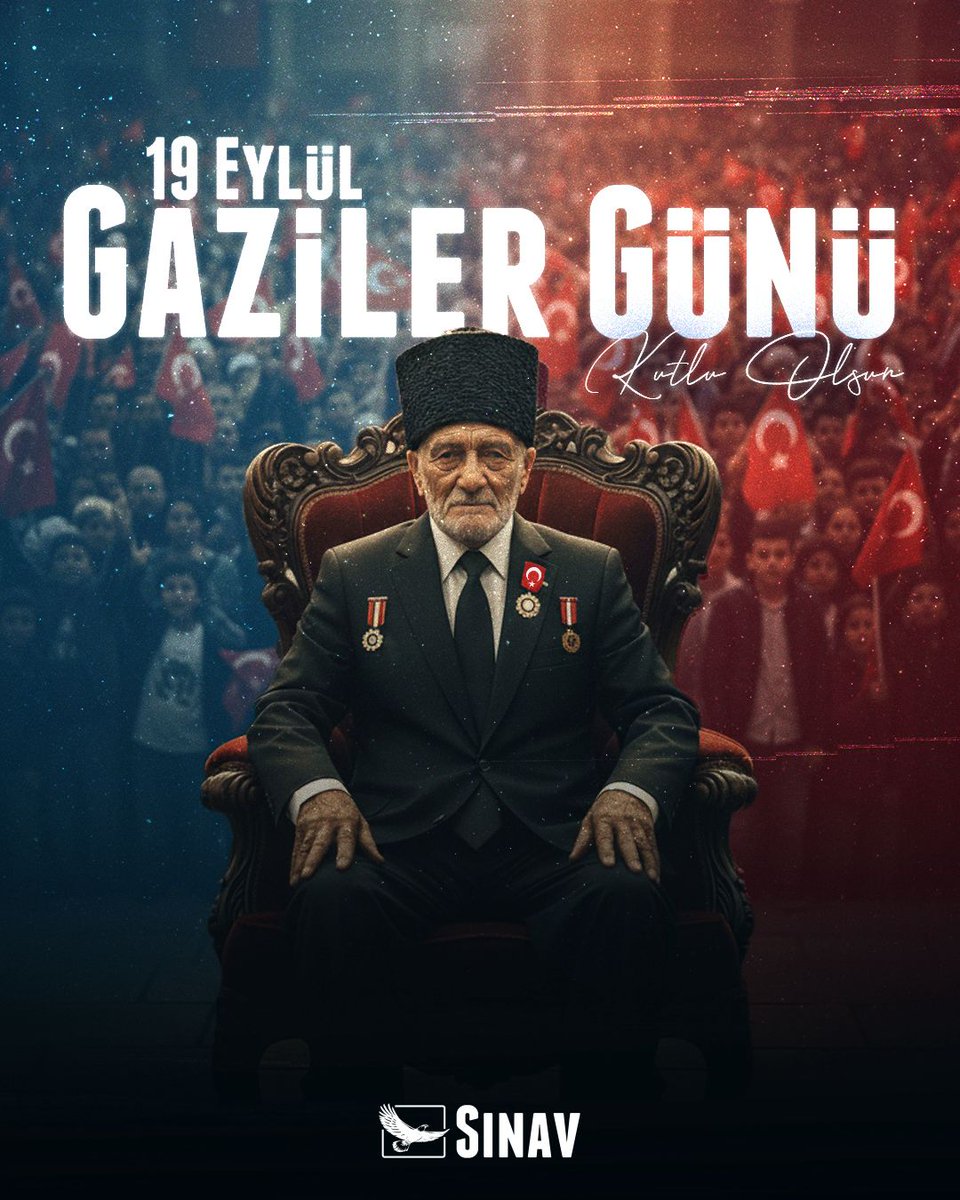 19 Eylül Gaziler Günü’nde, Cumhuriyetimizin kurucusu Gazi Mustafa Kemal Atatürk’e gazi unvanı ve mareşal rütbesinin verilişini anarken, vatan uğruna canını ortaya koyan şehitlerimizi ve kahraman gazilerimizi saygı, minnet ve şükranla anıyoruz.

#gazilergünü #19eylül