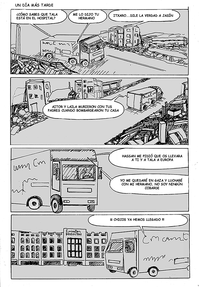 el grito del dibujante: PERDIDOS EN LA FRANJA DE GAZA 39 ametskomiki.blogspot.com/2025/09/perdid…